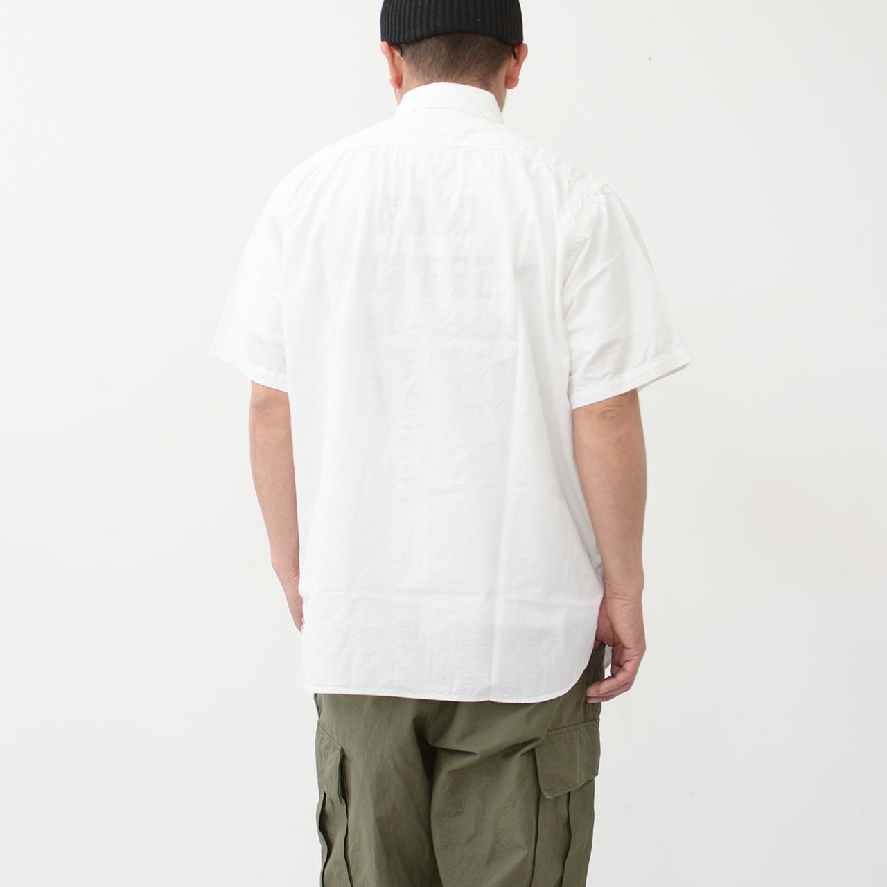 orslow [オアスロウ] SHORT SLEEVE WHITE CHAMBRAY WORK SHIRT