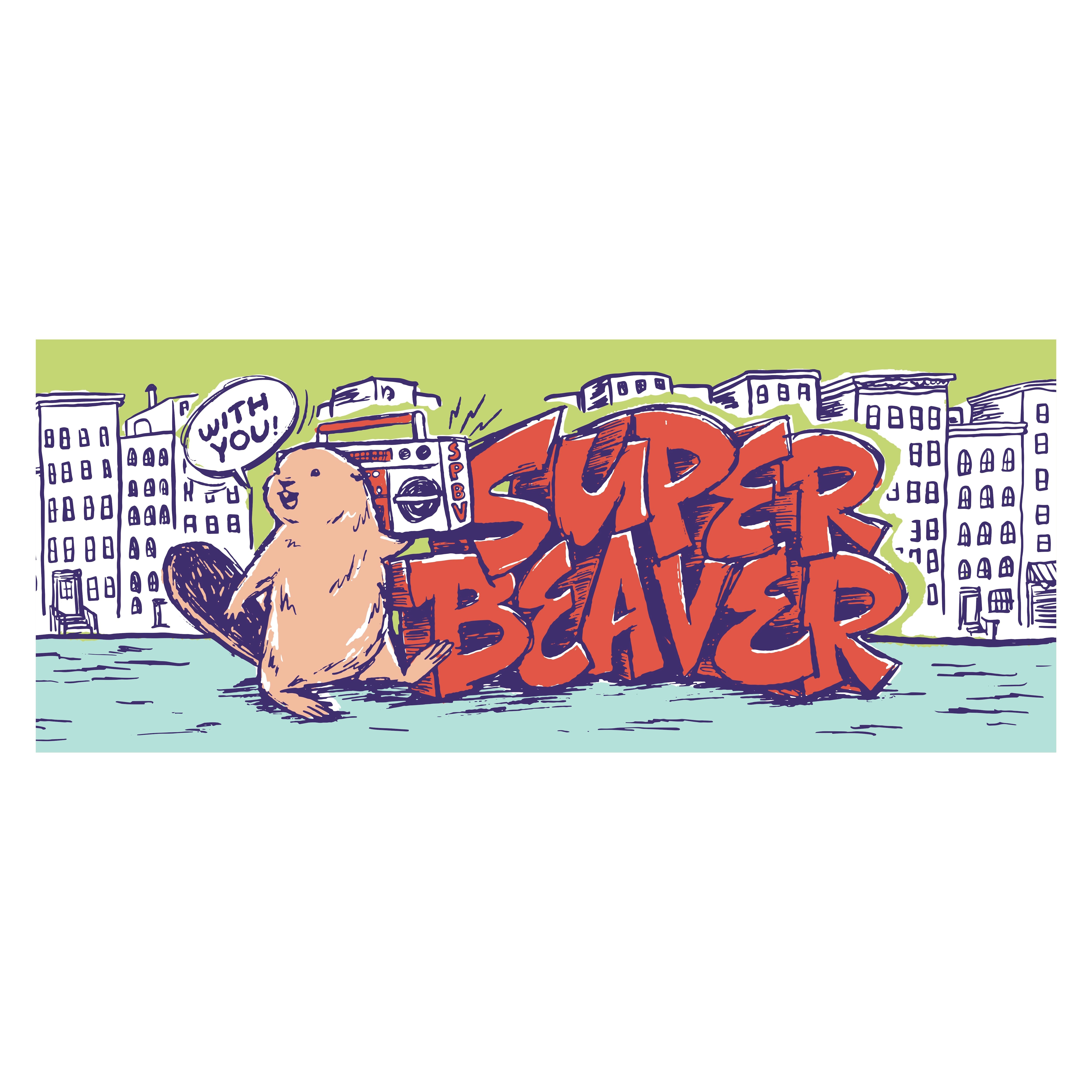 【NOiD】紫色タオル SUPERBEAVER SUPER BEAVER OFFICIAL WEBSTORE