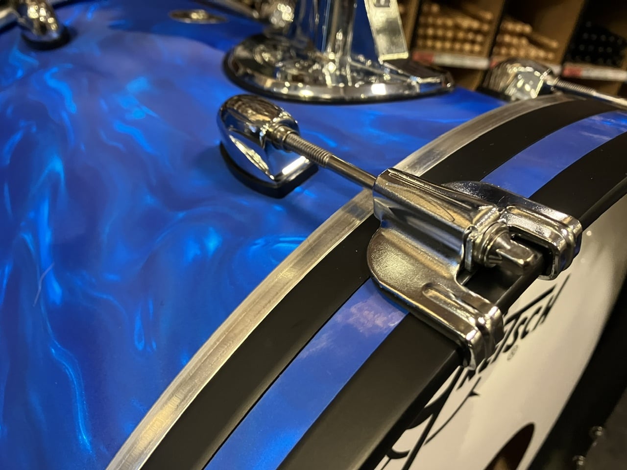 USED] GRETSCH Catalina Club 4pc DRUMSET 18BD 12TT 14FT 14SN CT1