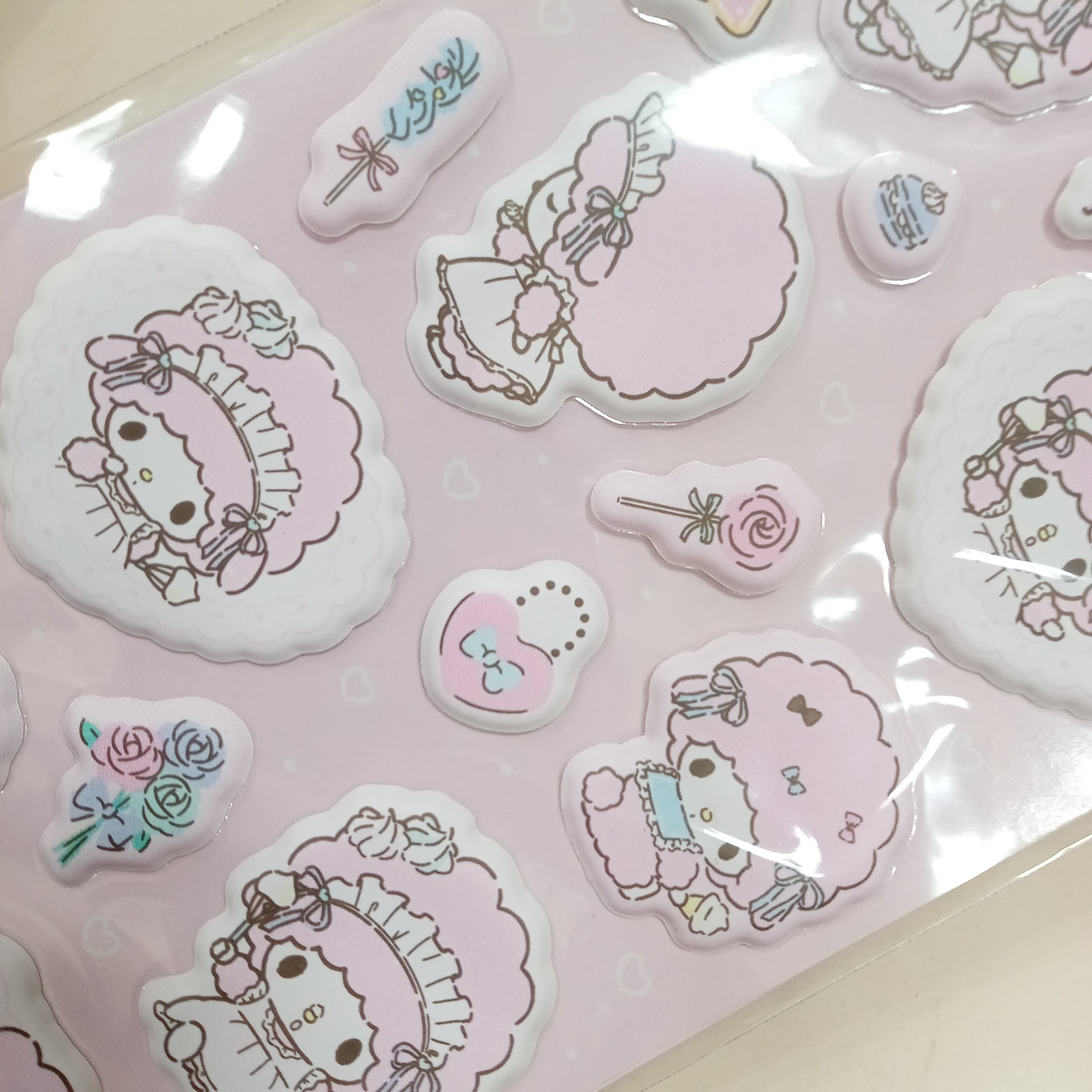 サンリオ ぷくぷくシール マイスウィートピアノ | てんくーどう