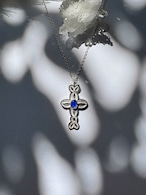 Australia Opal Cross Pendant Necklace