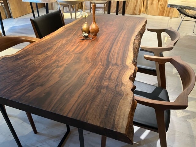 Premium】クラロウォールナット_1720×800-1170×57_青山店_テーブル天板