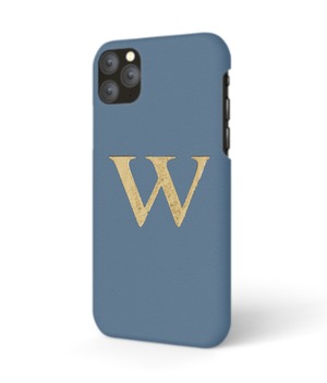 iPhone Premium Smooth Leather Case (Capri Blue)