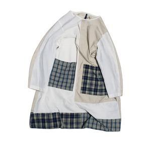【PURE FABRICATIONS】TILMANN LONG SHIRT (NAVY)