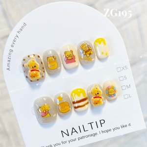 ZG195  ネイルチップ　サイズXS/S/M/L