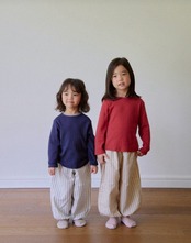 韓国子供服 / 26Autumn / 〖取寄〗ko and ko / ピンコットT / ベビー服 / キッズ服 *XXS~L*