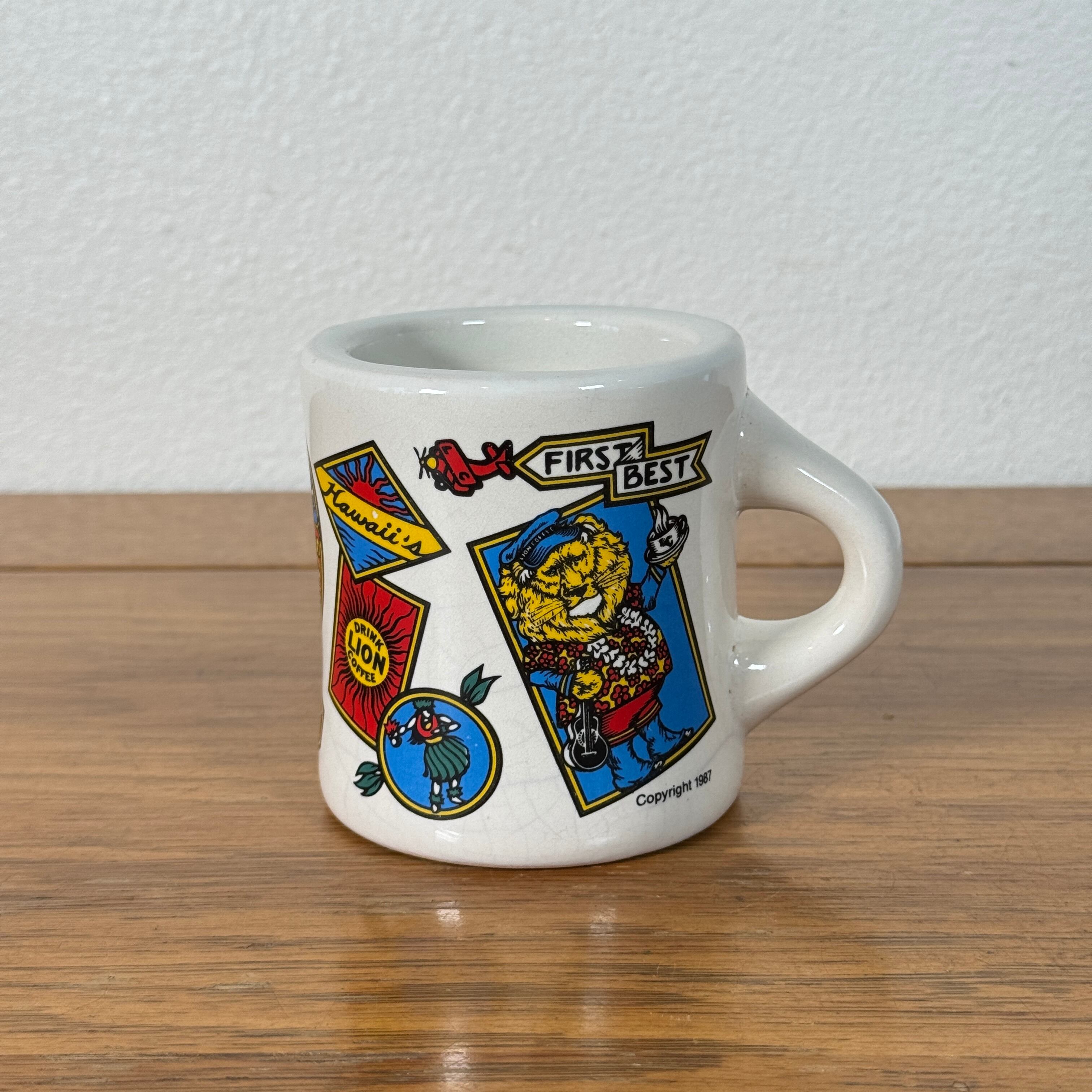 #2022-2 【1987年】LION COFFEE ハワイ マグカップ