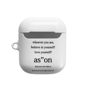 [as”on] as”on About airpods case 正規品 韓国ブランド 韓国通販 韓国代行 韓国ファッション AirPodsケース