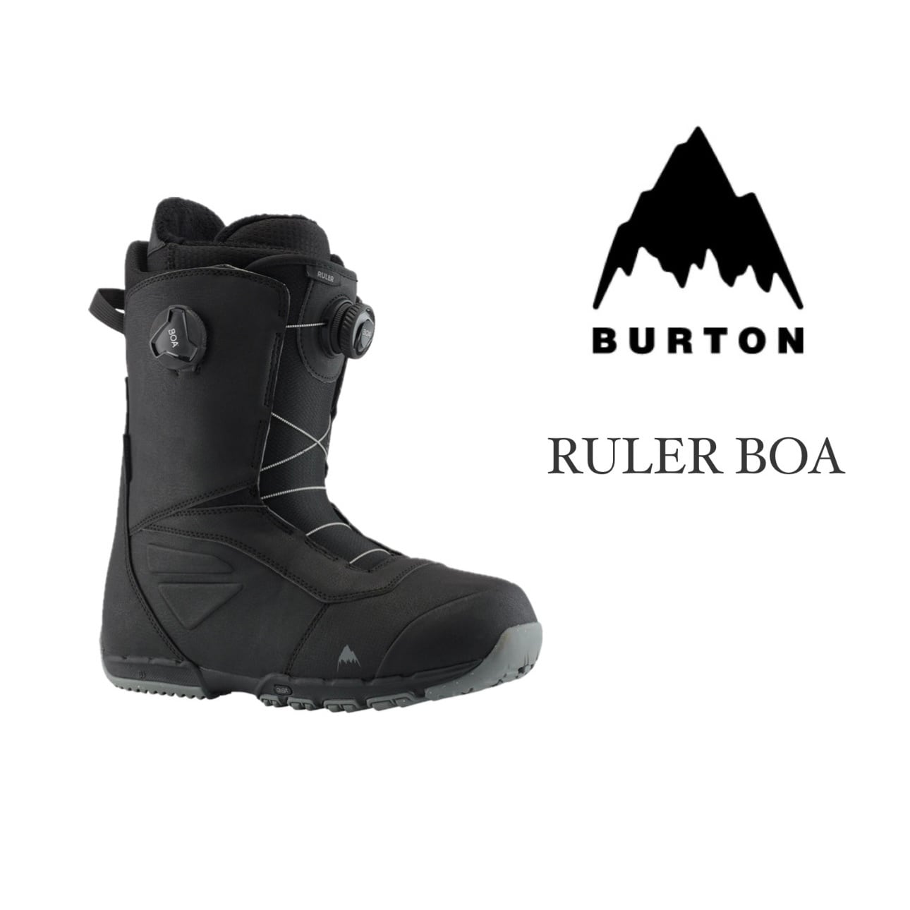 美品 2023 BURTON RULER 軟らか BOA WIDE 26.5cm 