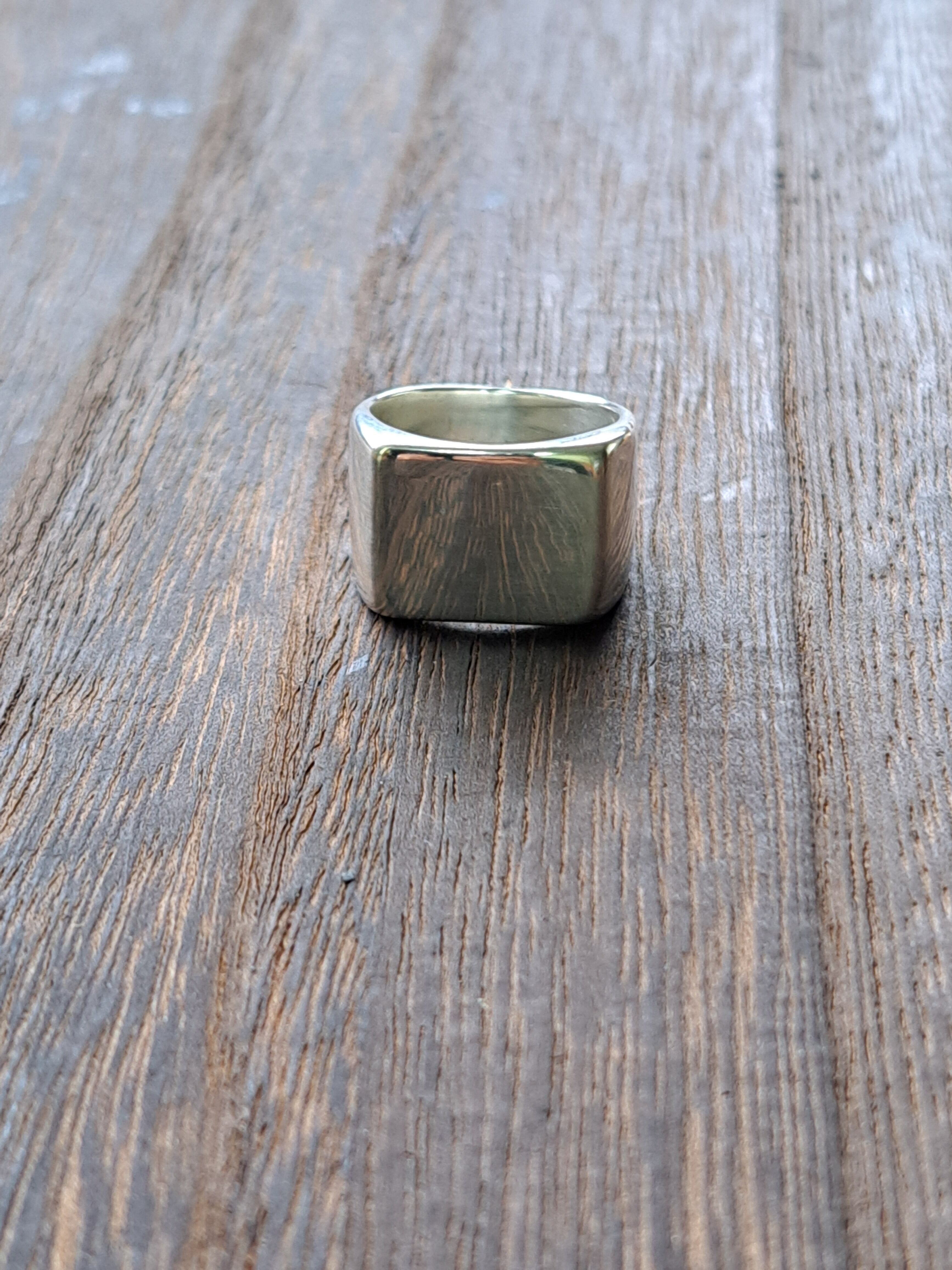 (受注販売)印台リング