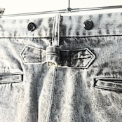 INTÉRIM / VINTAGE FADE LIGHT DENIM MIL BAGGY TROUSER