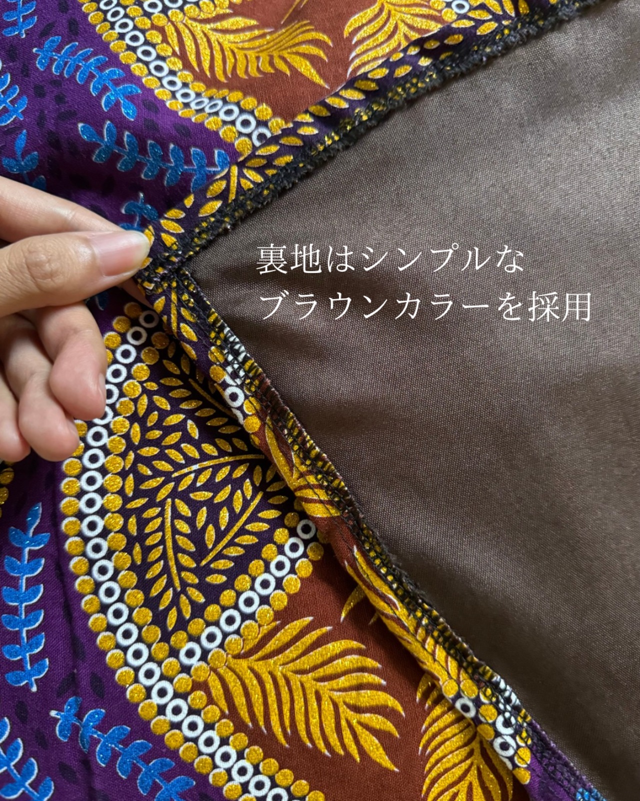 Aラインワンピース・Simple Green | tenowa