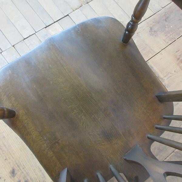 イギリス アンティーク 家具 ホイールバック アームチェア ウィンザー