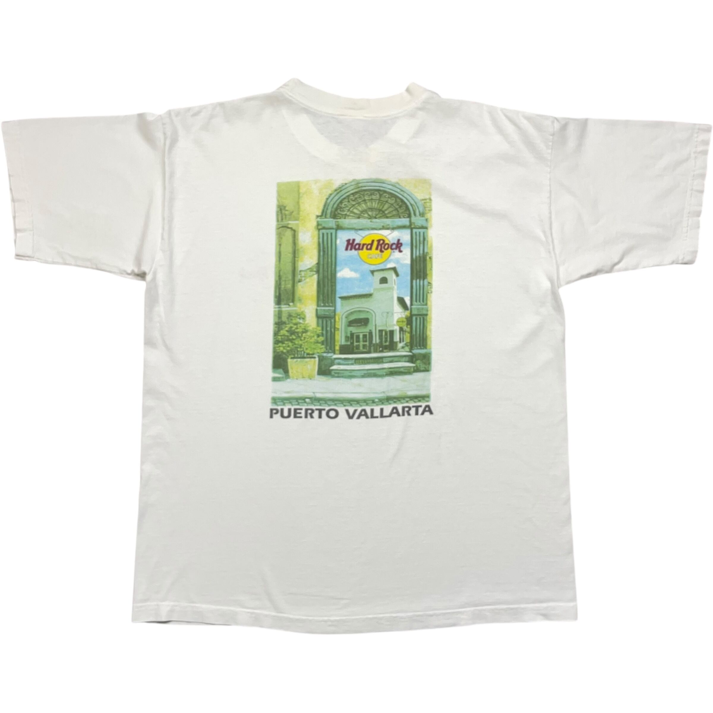 《XL》 Hard Rock CAFE ハードロックカフェ Tシャツ プリント ホワイト no.8340