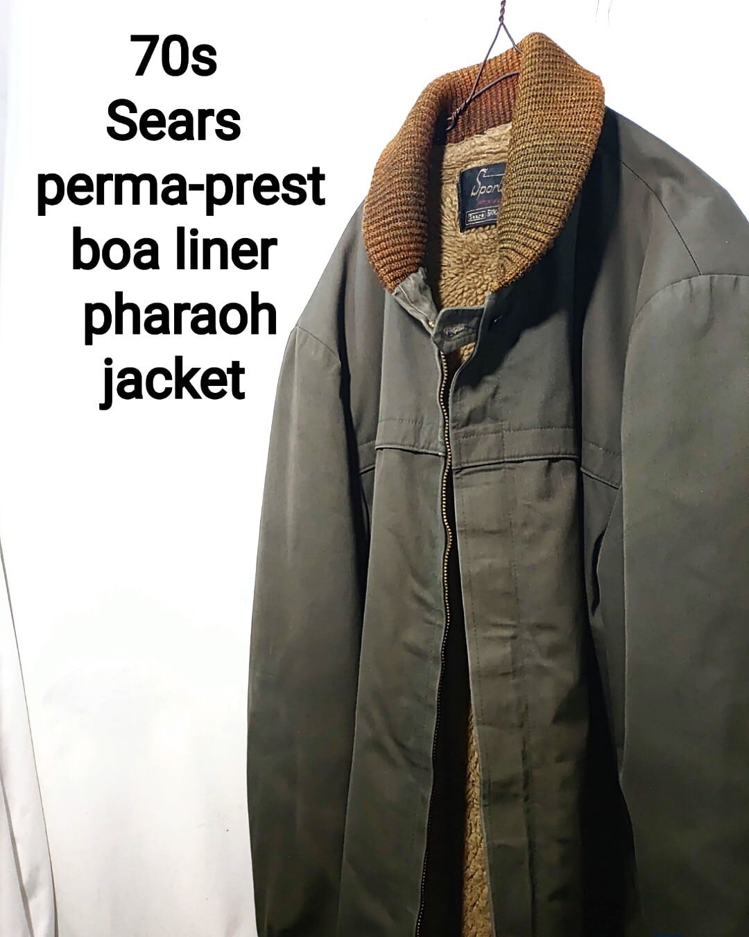 70s USA製 L.L.Bean エルエルビーン ウールジャケット ブルゾン Vintage Mirage MLB Cleveland Indians jacket 90s | Pay ID