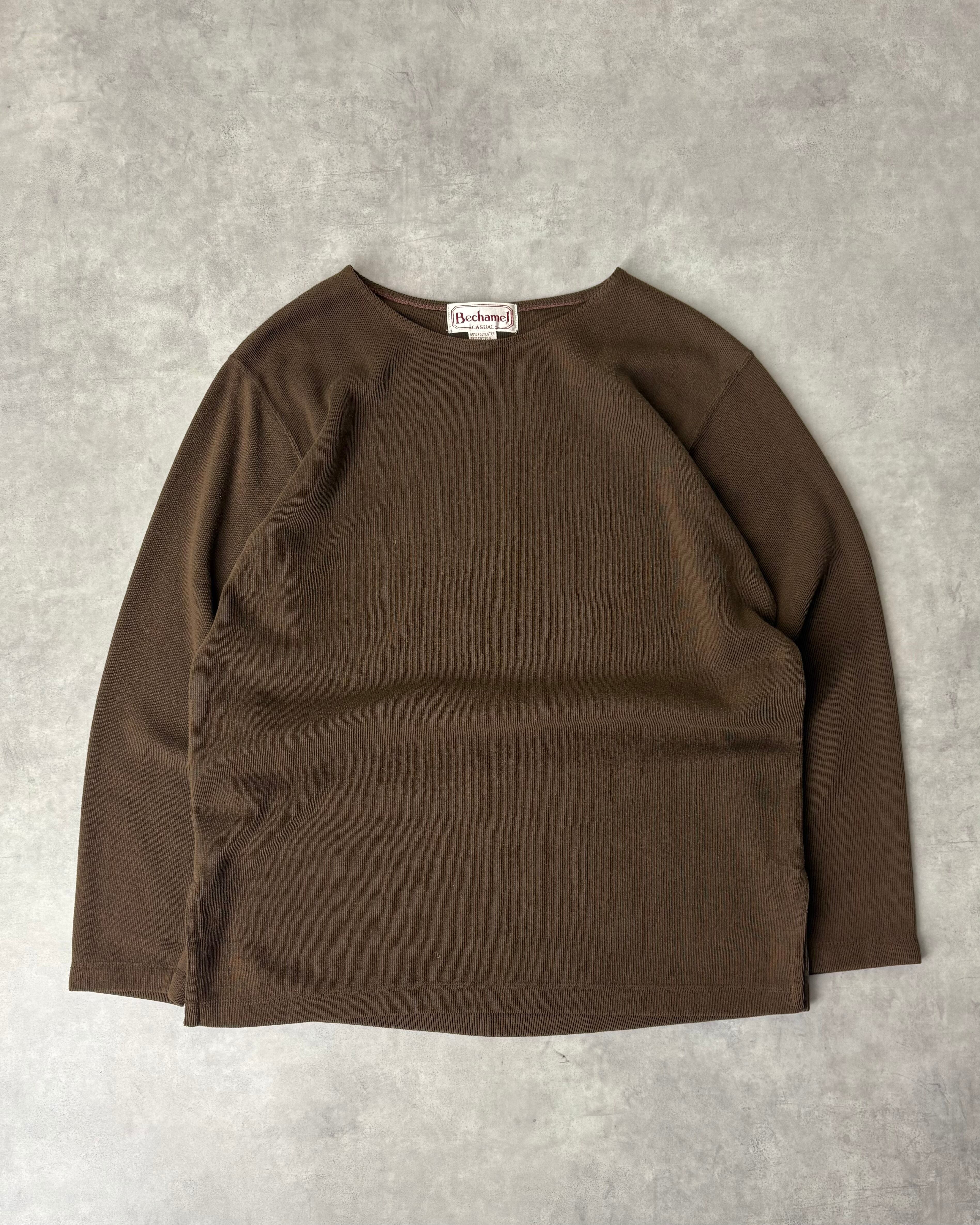 90s Bechamel L/S Knit Cut-sew