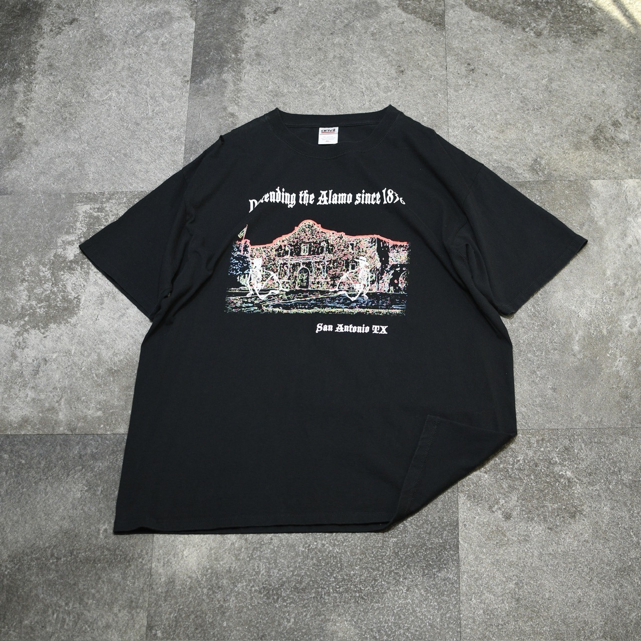 Alamo print tee