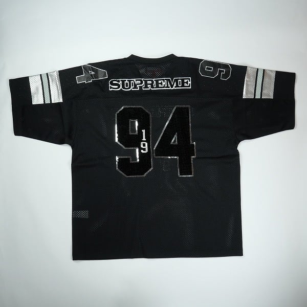 supreme 25FW Sequin Football Jersey黒XL新品 Size【XL】 SUPREME シュプリーム 25FW Sequin Football Jersey Black