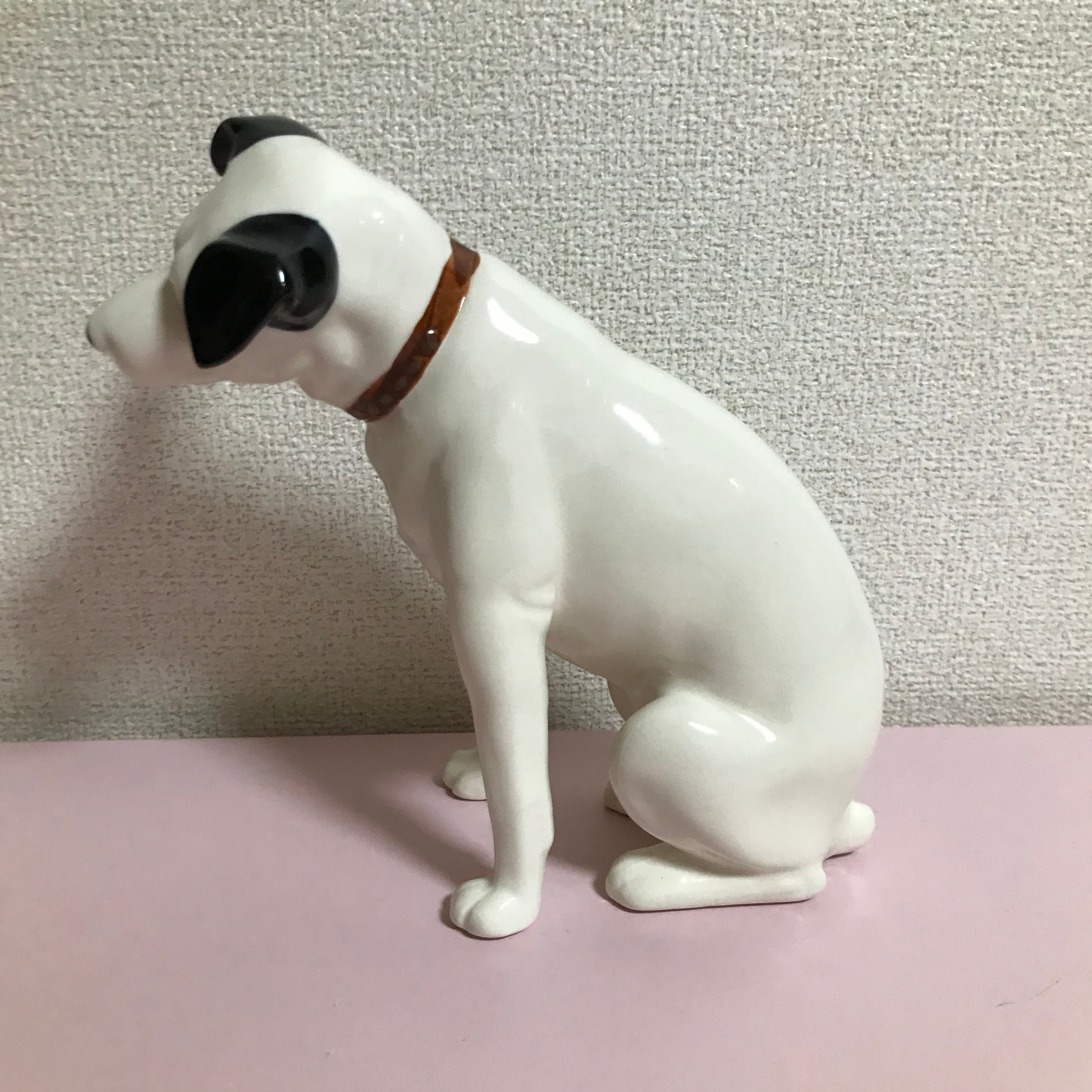 ビクター犬 ニッパー君 置き物6点セット 陶器 昭和レトロ