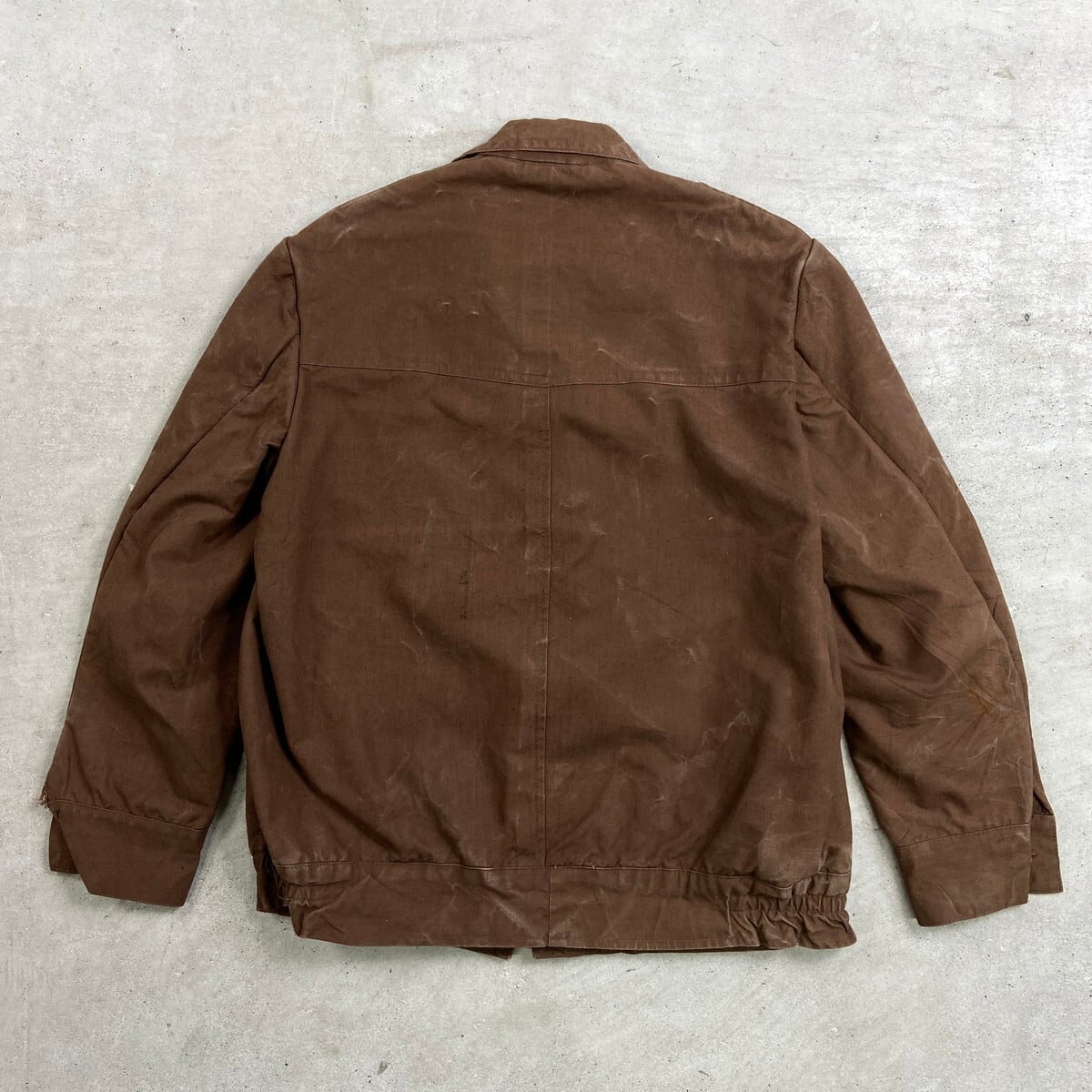 70年代 ブルガリア軍 キャンバス アイクジャケット メンズM相当 古着 70s ヴィンテージ VINTAGE ユーロミリタリー ブランケットライナー 茶色 70年代 ブルガリア軍 キャンバス アイクジャケット メンズM相当 古着