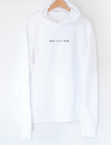 【THE PLOT IN YOU】Drowning Hoodie (White)