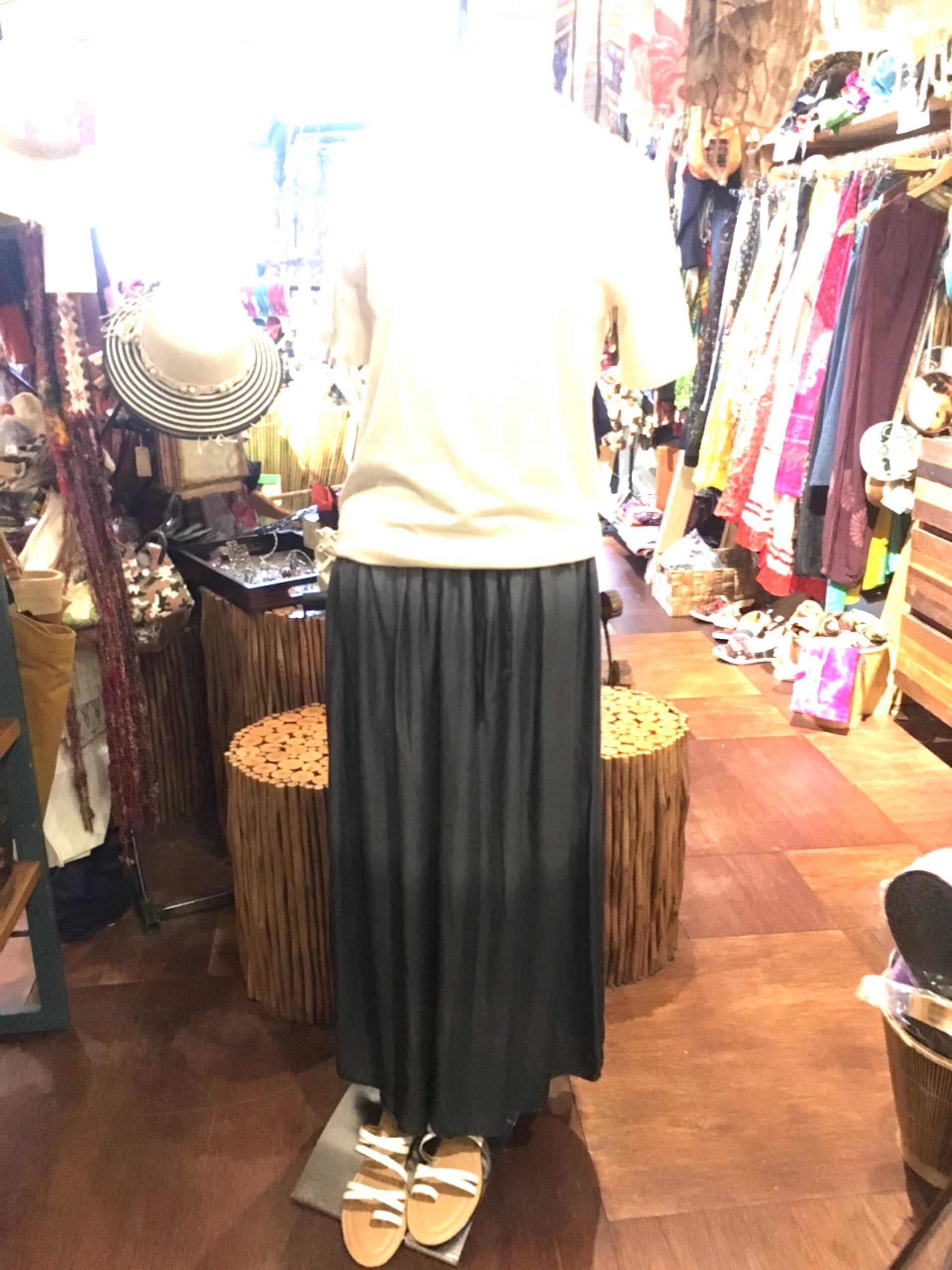 ワンピース ロングスカート 2wayワンピース マキシスカート スカート リゾート グラデーションスカート エスニックファッション アジアンファッション アフリカン ブラック アジアン雑貨no 265 アジアン雑貨 Asian Mrk