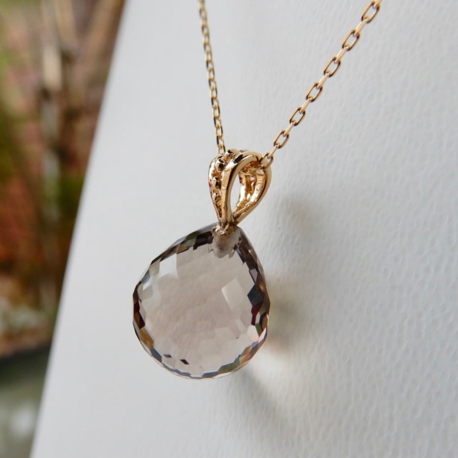 ホワイトクォーツ | カラーストーンを使ったネックレス ChacallRuna