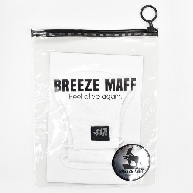 BREEZE MASK WHITE (立体タイプ)  ※冷感マスク