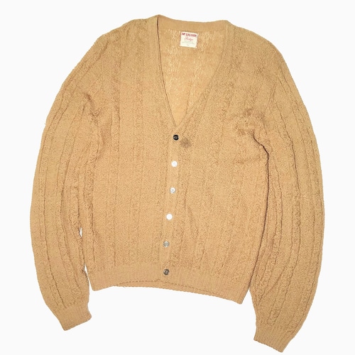 Vintage 60〜70's【McGREGOR】Grunge Mohair Cardigan