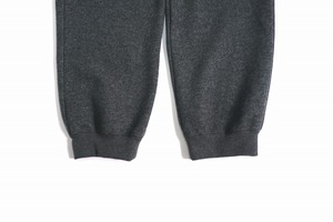 Double Faced Wool Sweat Pants