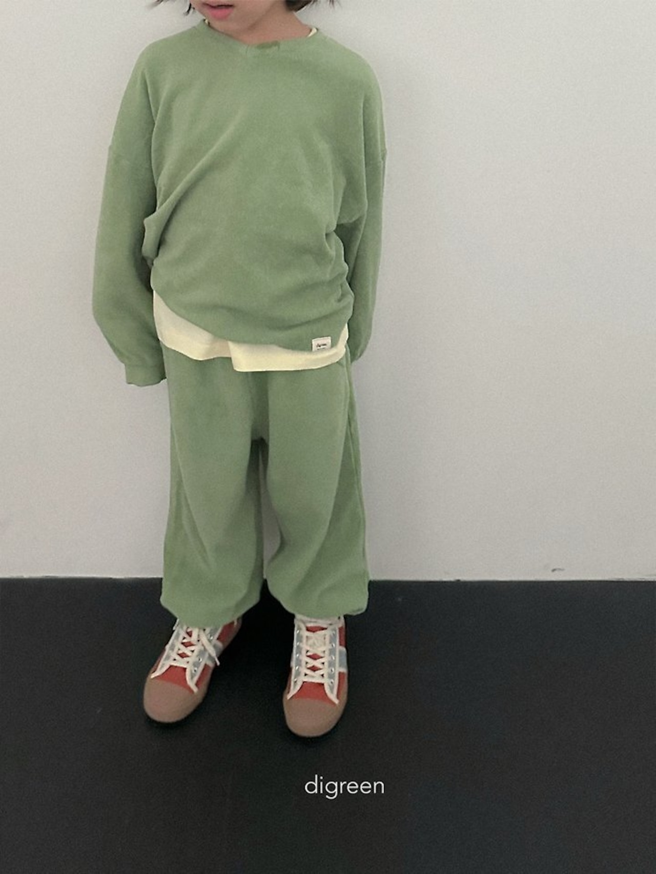韓国子供服 / Digreen / 26Autumn / sand terry joggers pants / パンツ *S~XXL*