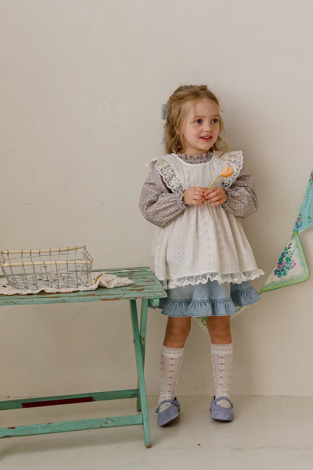 【1/31〆予約】<flo>  Joa denim skirt