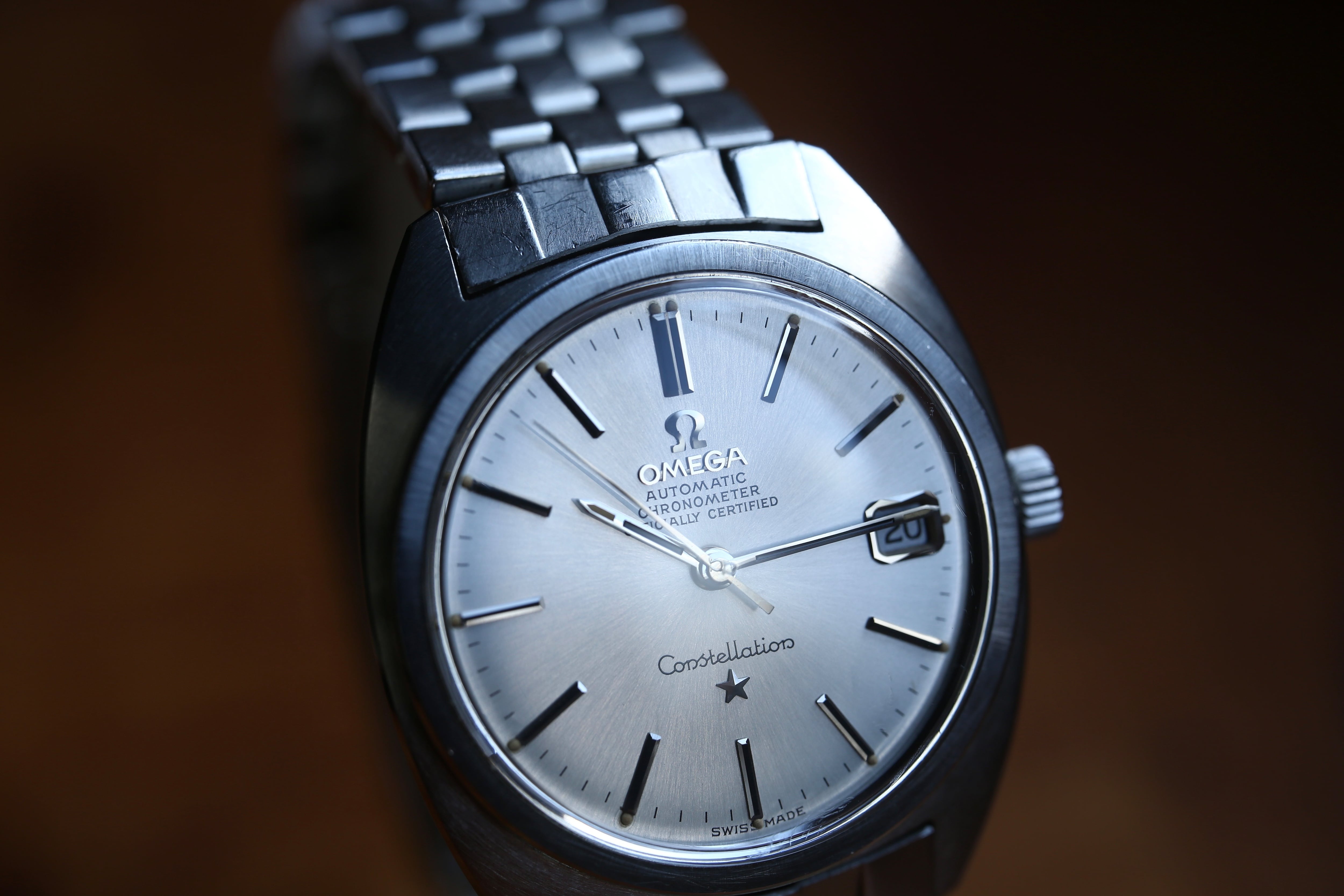 OMEGA】 1970年製 オメガ コンステレーション Cライン フラットベゼル