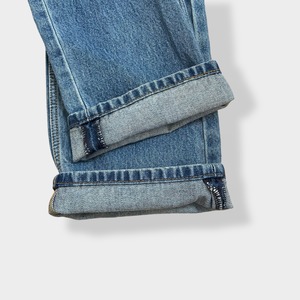 【LEVI'S】505 デニム ジーパン ジーンズ テーパード ジッパーフライ W33 L34 リーバイス US古着