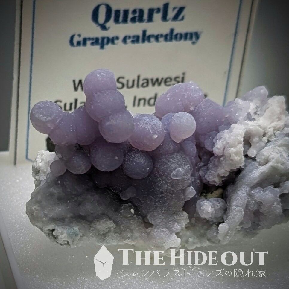店長気まぐれ仕入れ品020 グレープカルセドニー（グレープクォーツ