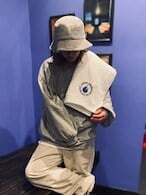 PAJアウフグースタオルショート レッド （オープン）aufguss