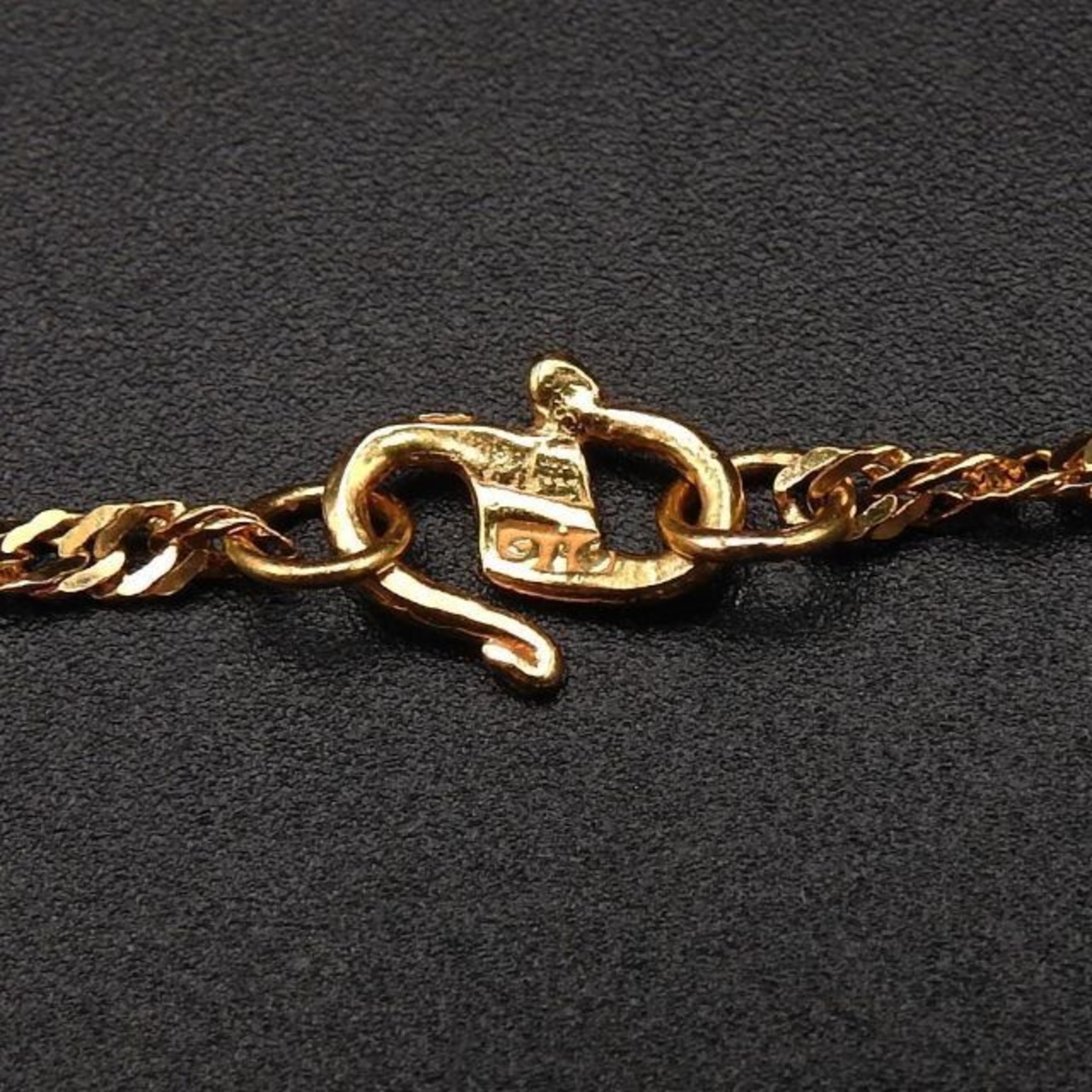 美品〕916 ネックレス 4g K22 イエローゴールド アクセサリー | linkbrand 