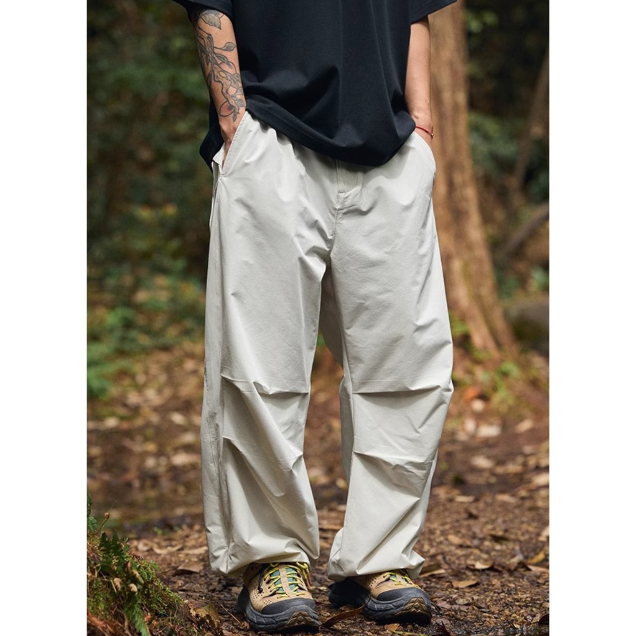 Utility loose fit tech pants 0904 - 7