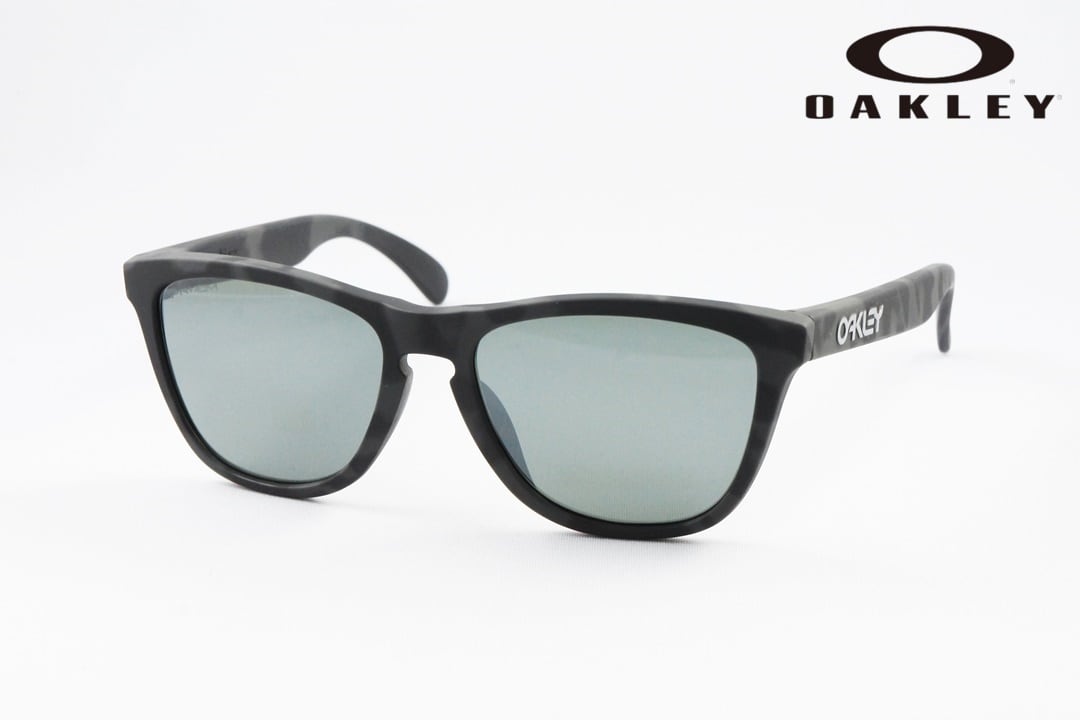 オークリー サングラス フロッグスキン マット クリアウッド OO9245 Frogskins 艶消し アジアンフィット Low Bridge Fit ウェリントン 男女兼用 ユニセックス マット セルフレーム メンズ レディース OAKLEY OAKLEY 偏光 サングラス Frogskins OO9245-8754 ウェリントン アジアン