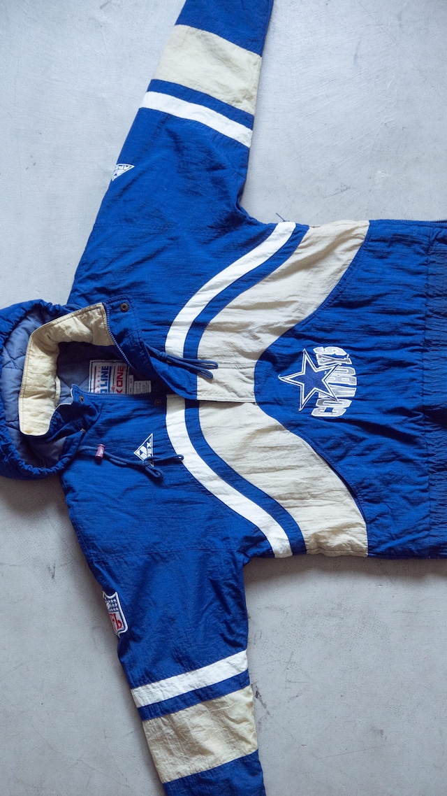 "NFL PRO LINE by APEX ONE" '90s vintage Dallas Cowboys pullover jacket