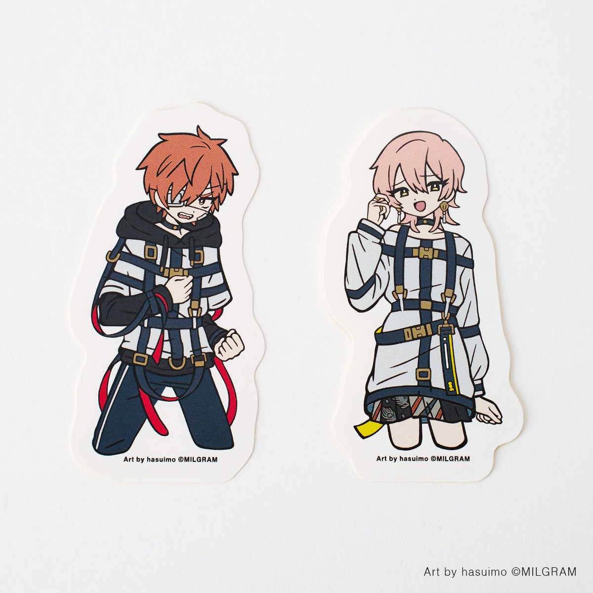 MILGRAM】フータ＆ムウ 第二審ステッカーセット | OTOIRO ONLINE STORE