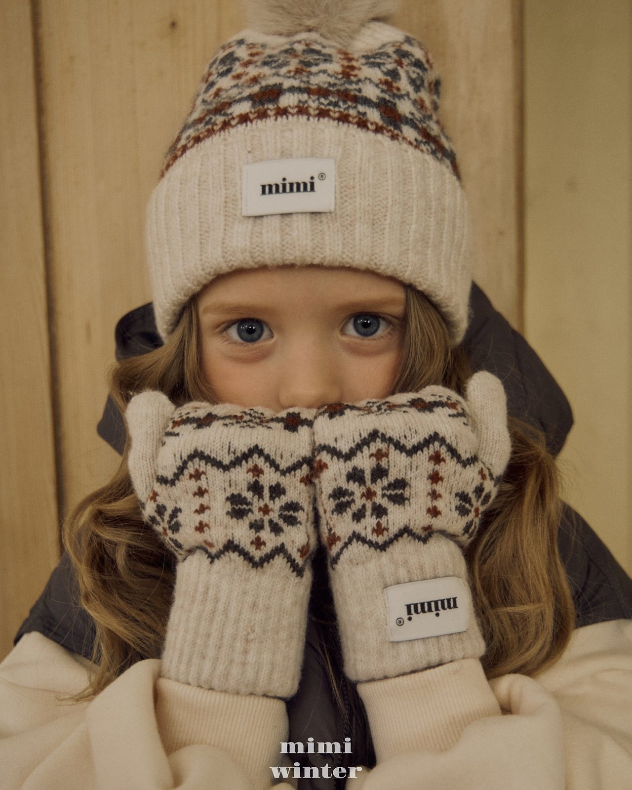 BYMIMI［取寄］jacquard mittens 26winter
