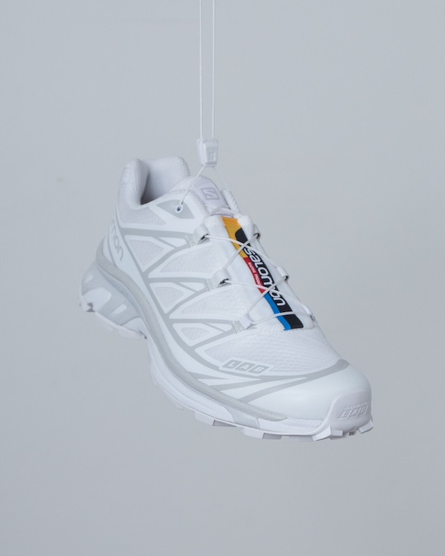 SALOMON "XT-6" COLOR: WHITE/ WHITE/ LUNAR ROCK