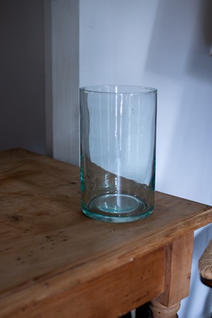 recycle glass vase