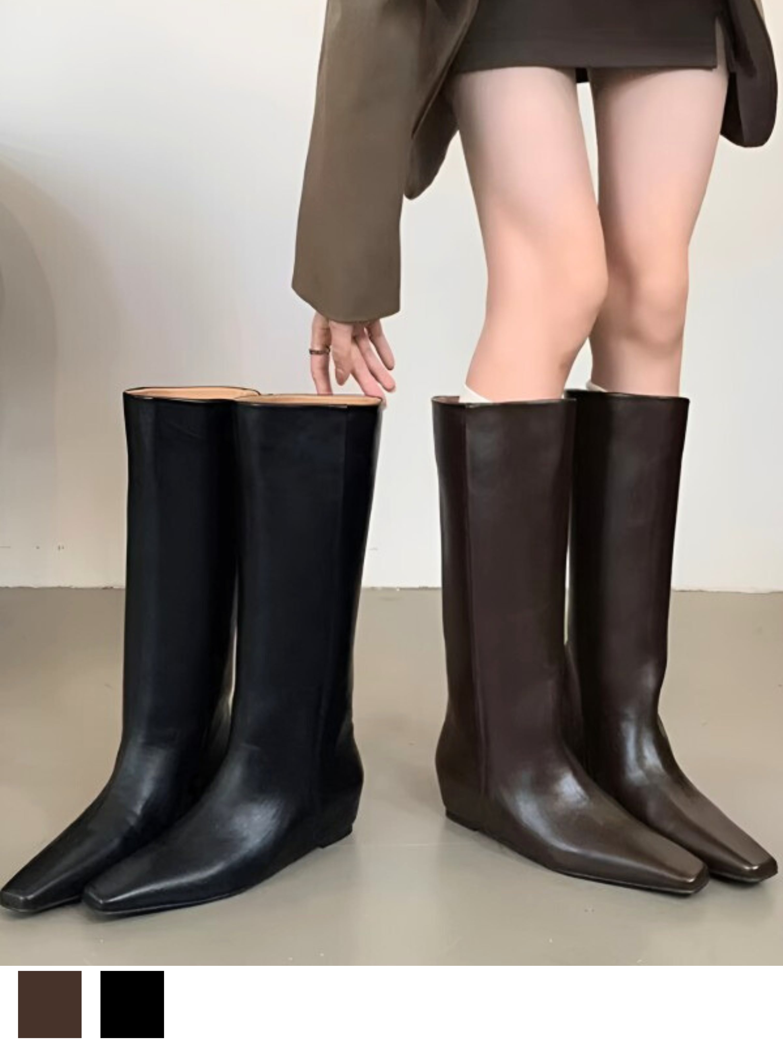 チェルシーロングブーツ