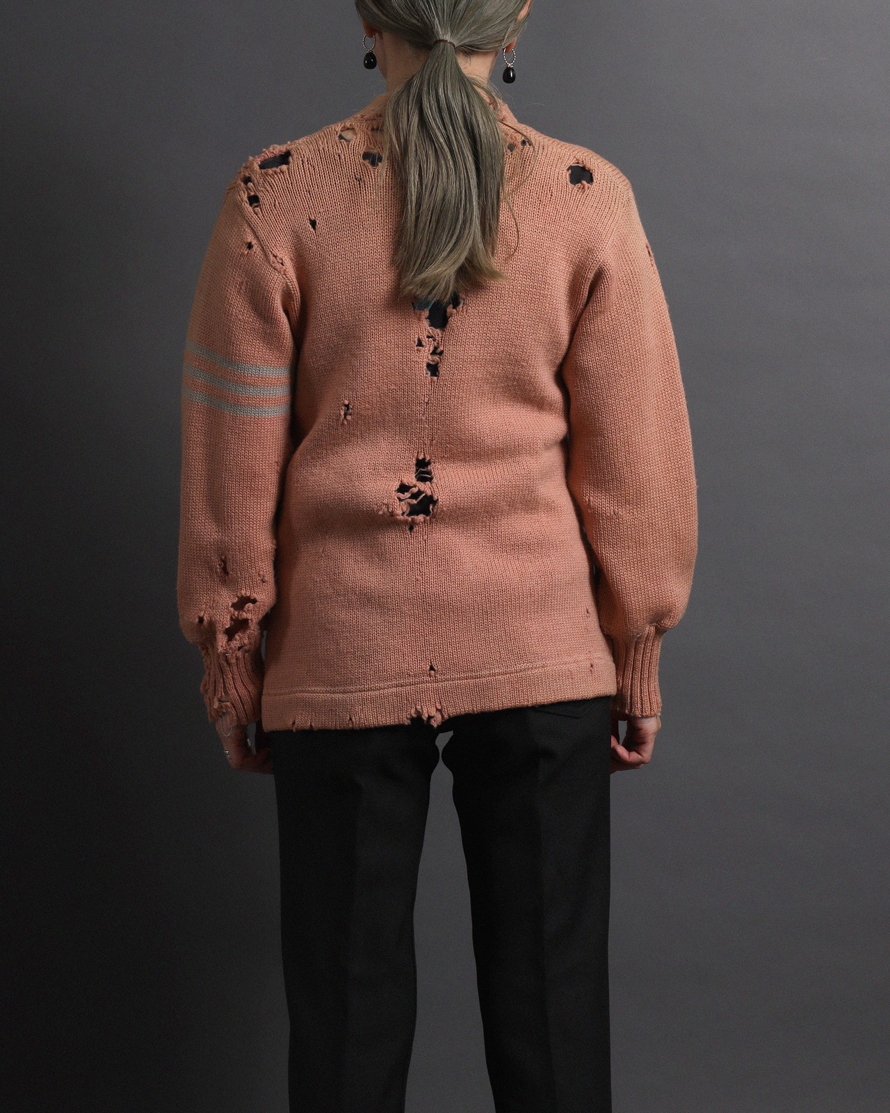 1940's Marget Knit / Damaged Cardigan