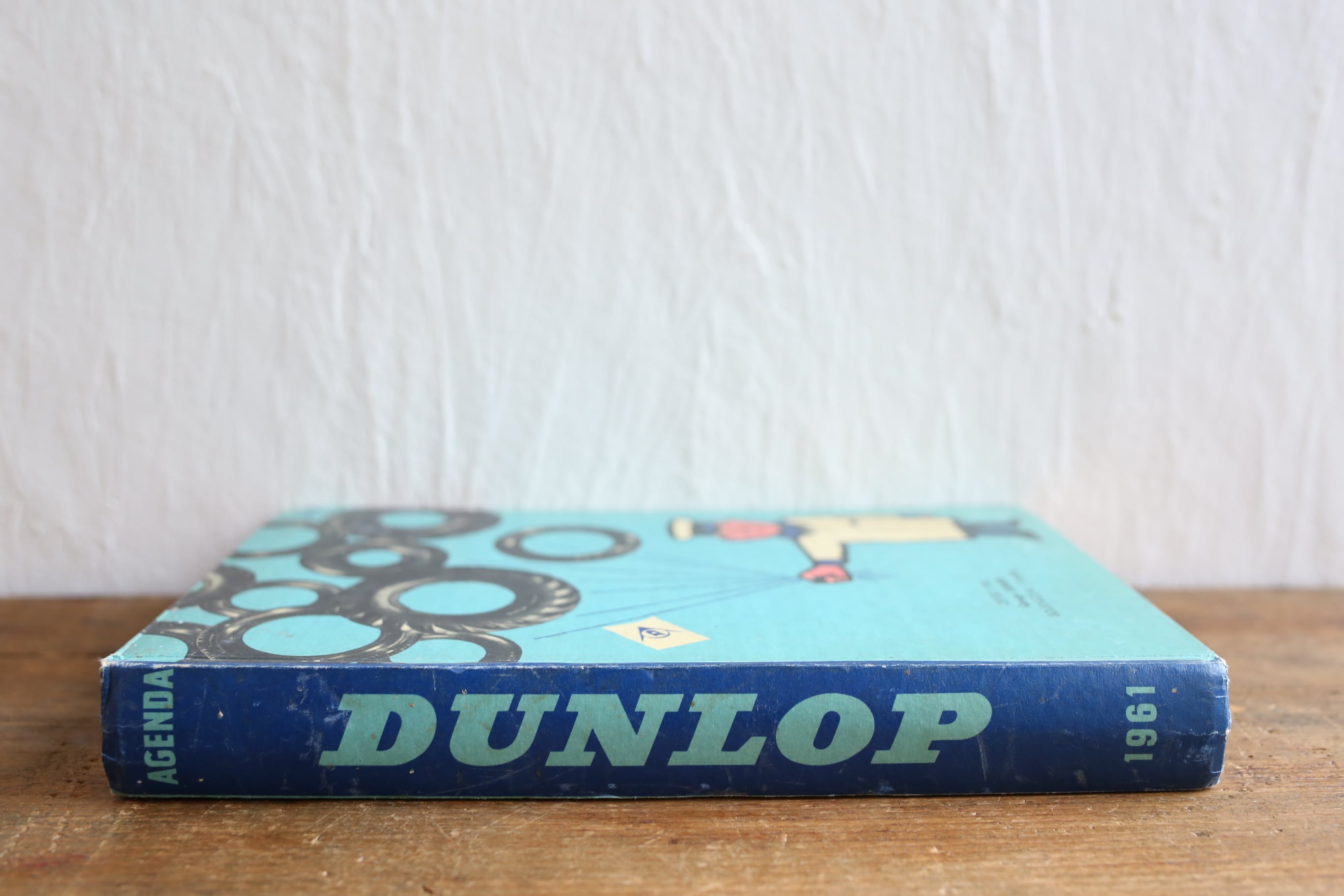 フランス アンティーク ヴィンテージ DUNLOP SAVIGNAC 1961年 手帳