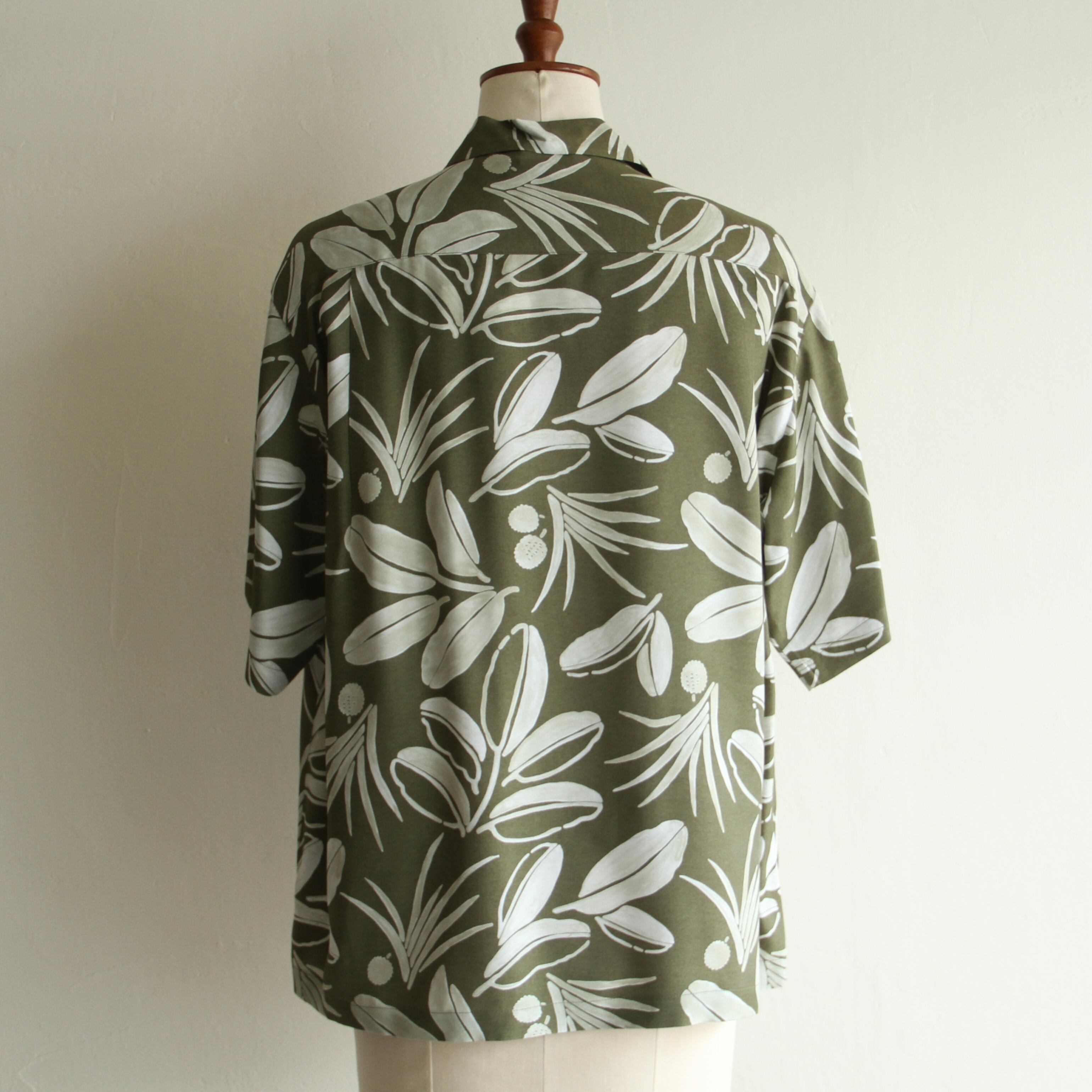 PHEENY【 womens 】rayon botanical print shirt #free size | Terminal 