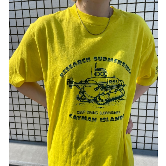 80s  Hanes research submersibles  tee