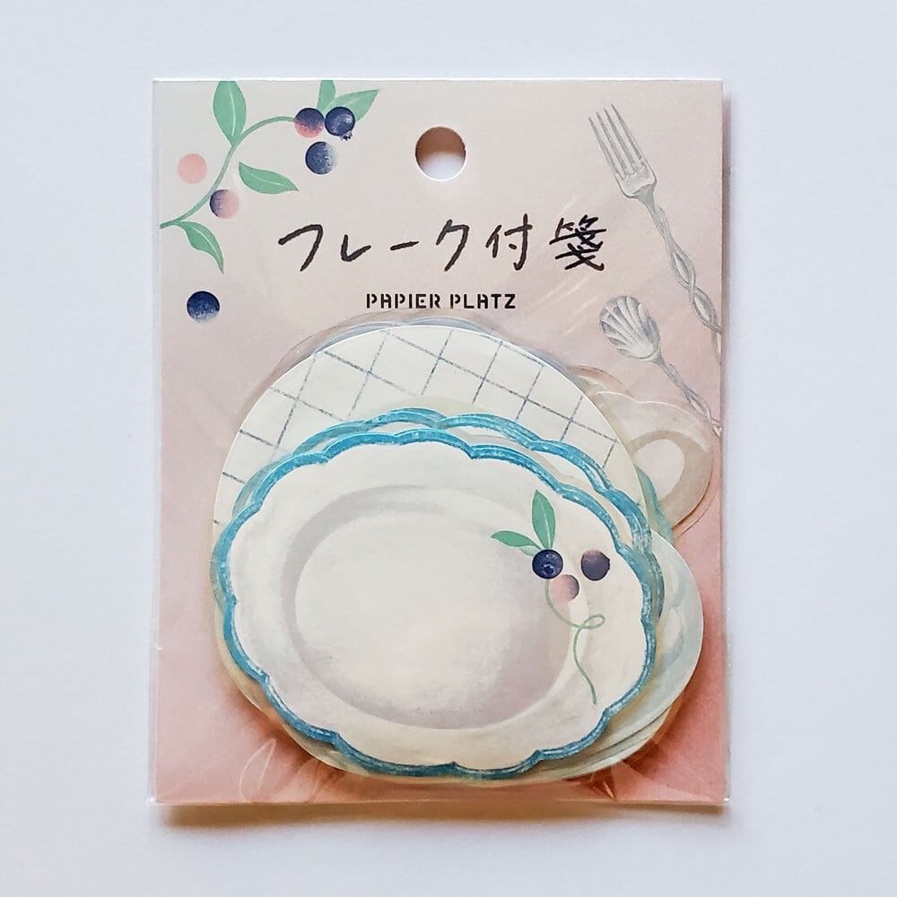 アラカル堂 フレーク付箋 スワンアフターヌーンティー PK 60-001